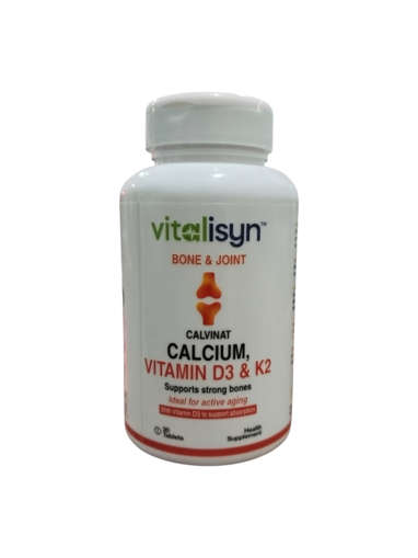Picture of Vitalisyn Calvinat Tab 30x1s Vitamin D3 & K2